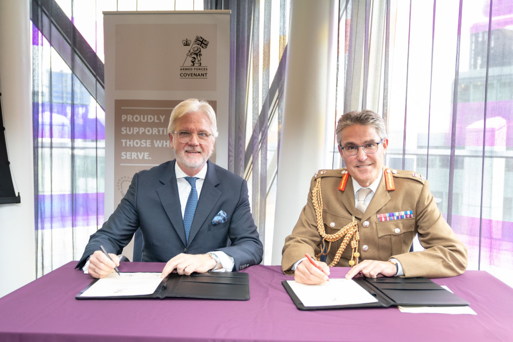 M&G PLC signs the Armed Forces Covenant